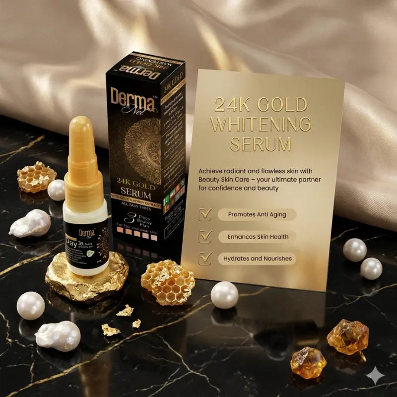 Derma Net 24K Gold Whitening Serum