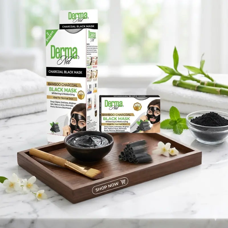 Derma Net Black Mask