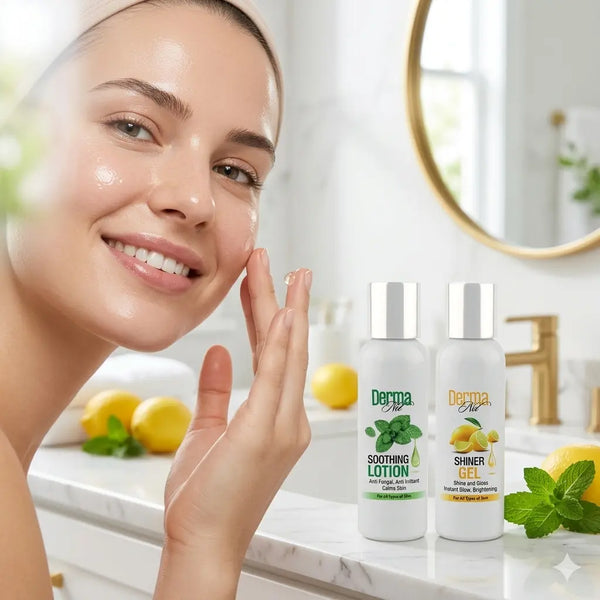 Derma Net Skin Shiner Gel &  Soothing Lotion