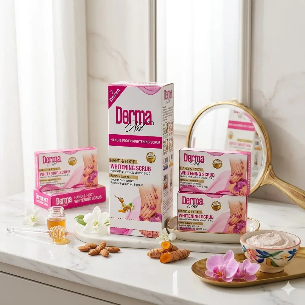 Derma Net Whitening Scrub