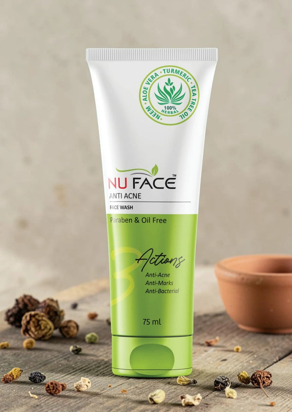 NUFACE Anti-Acne FaceWash 
