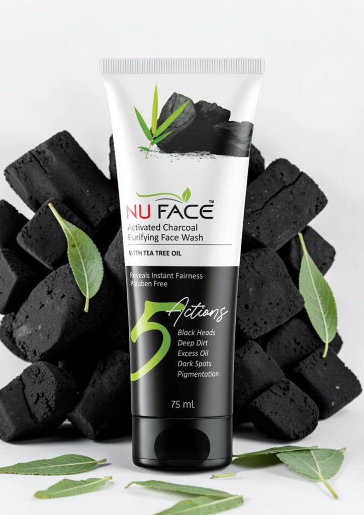 NU FACE Charcoal Face Wash