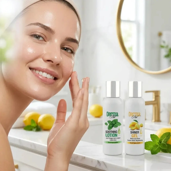 Skin Shiner Gel &  Soothing Lotion